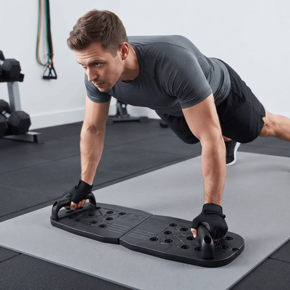 Push Up Board - Non Slip Push-Up Board Portable Foldable