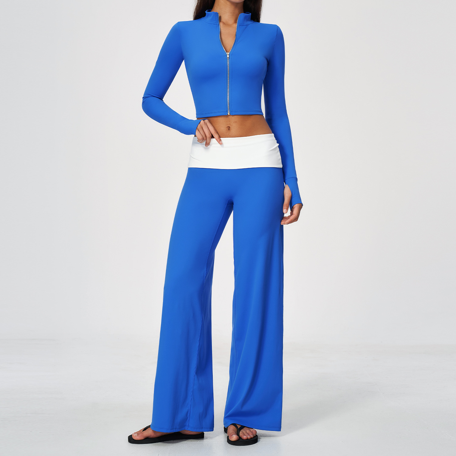 Zip Jacket Wide Leg Pants 2 Pi - огляд і ціна Yoga Of Fitness