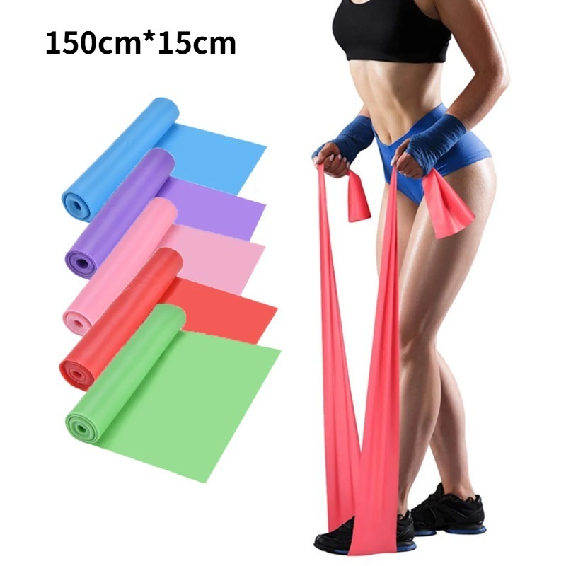 Natural Latex Resistance Bands - огляд і ціна Yoga Fitness Resistance Band