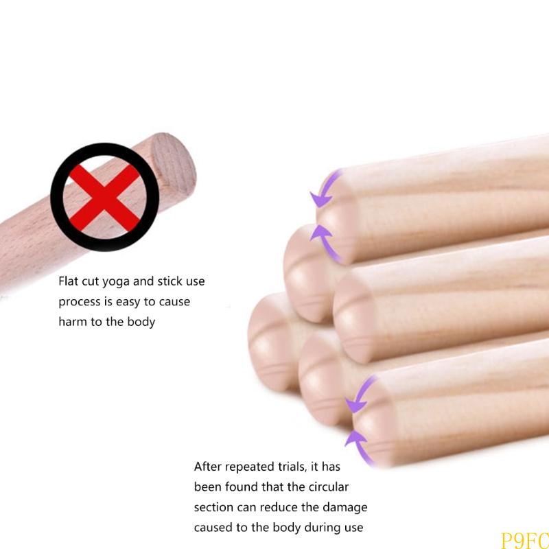 Wood Yoga Training Stick Corre - огляд і ціна Posture Corrector Back